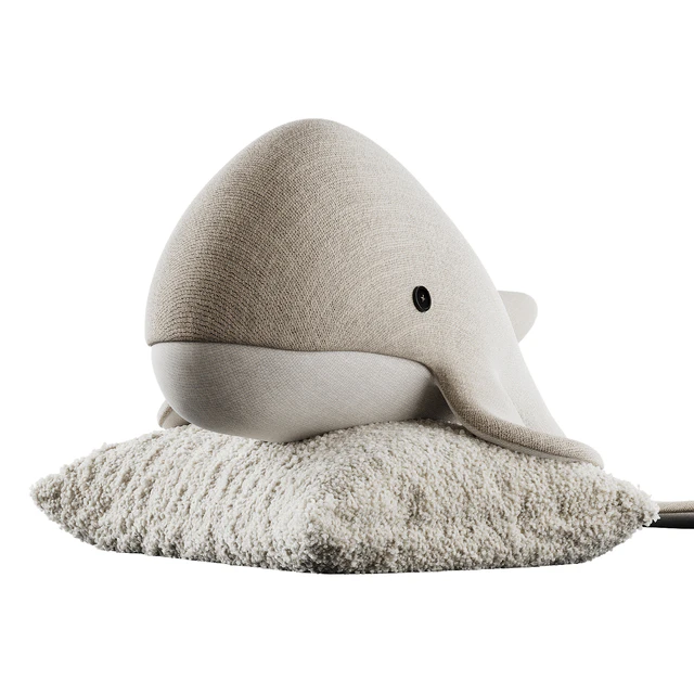 Cute plush whale — Descargar