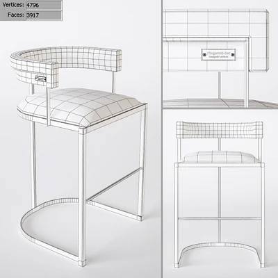 Барный стул Fitzgerald Bar Rooma Design & Furniture — Вид 2