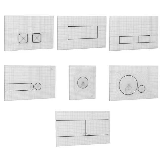 Oli flush buttons for installation (7 pcs.) — Descargar