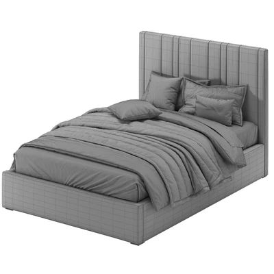 RH Teagan Upholstered Platform Bed — Ver 4