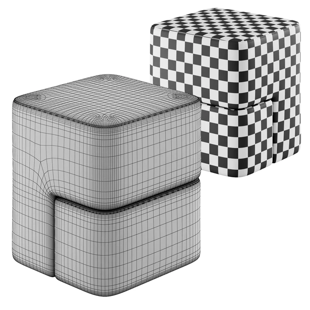 Pouf Rocha By Carpanese Home — Descargar
