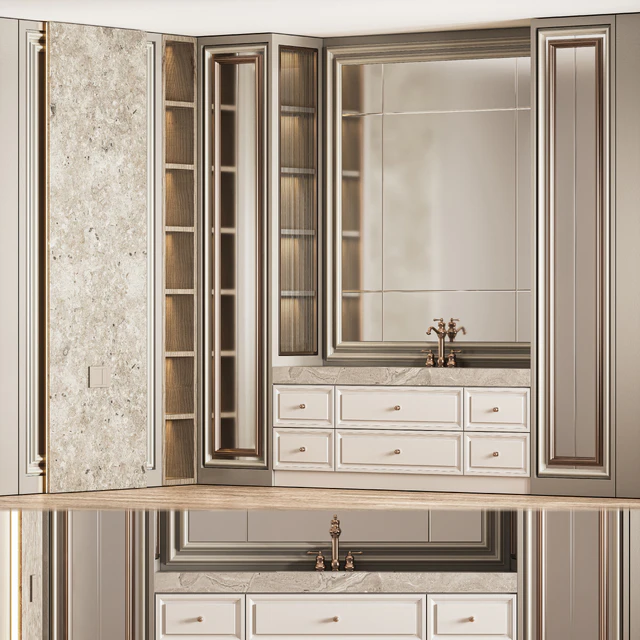 Bathroom Furniture Set 15 — Descargar