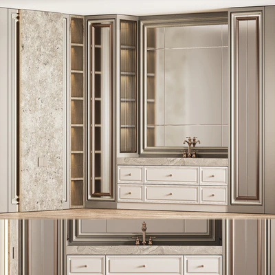 Bathroom Furniture Set 15 — Ver 1
