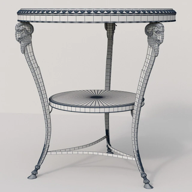 Belier 1116 Table of Bronze d'Art — Descargar