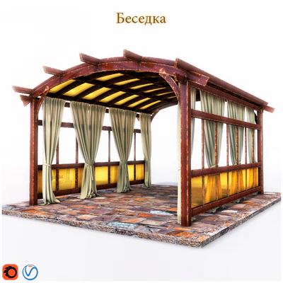 Arbour wooden — Descargar