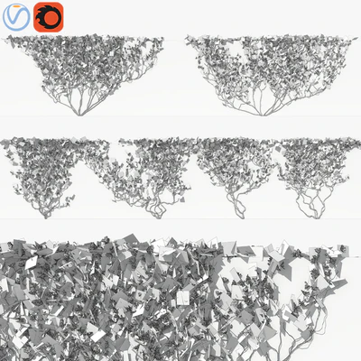 Ivy with Flowers 01 — Вид 2