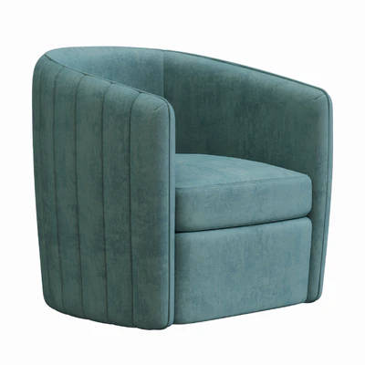 Aria Channeled Swivel Chair — Вид 4