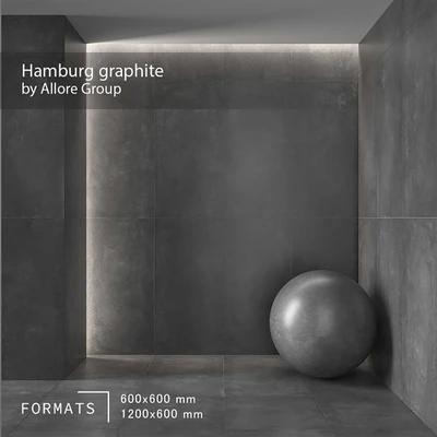 Hamburg graphite Floor/Wall Tile — Вид 1