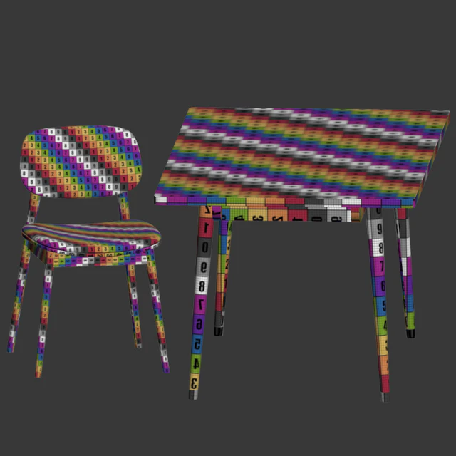 Dining Set 49 — Скачать