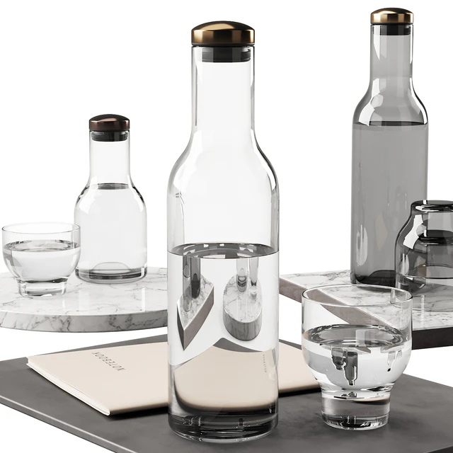 136 dishes decor set 09 MENU Bottle Carafe by Norm P01 — Descargar