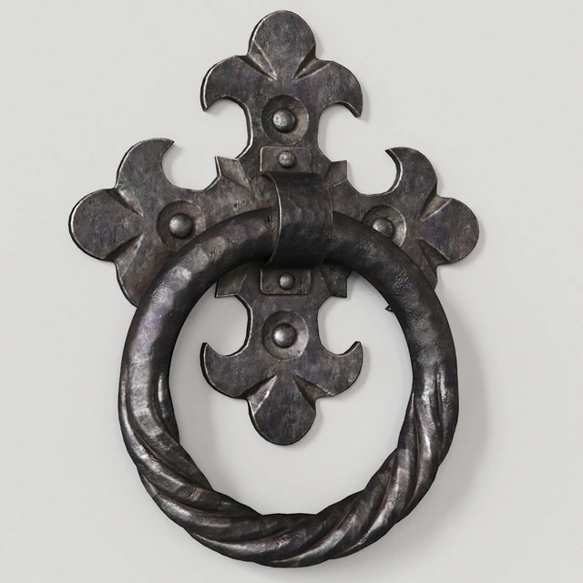 Wrought iron door elements — Descargar