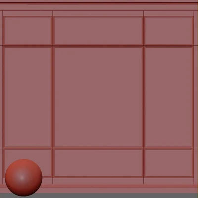 Decorative plaster with molding 168 — Ver 3