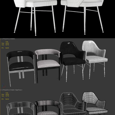 Kelly Wearstler Dining Chairs — Вид 2
