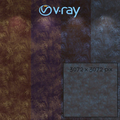Decorative plaster, single-layer version 715 — Ver 3
