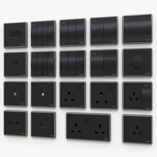 Scneme wall switches & sockets — Download