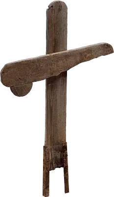wooden grave cross 002 — Скачать
