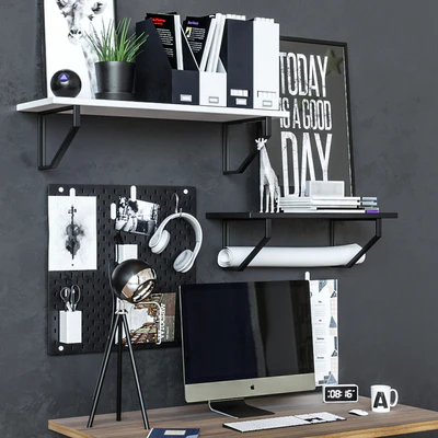 Workplace table ikea IDOSEN — Ver 2
