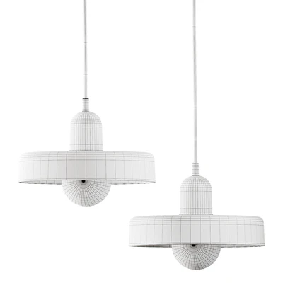Ceramic Disc Orb Pendant By In Common With — Вид 3