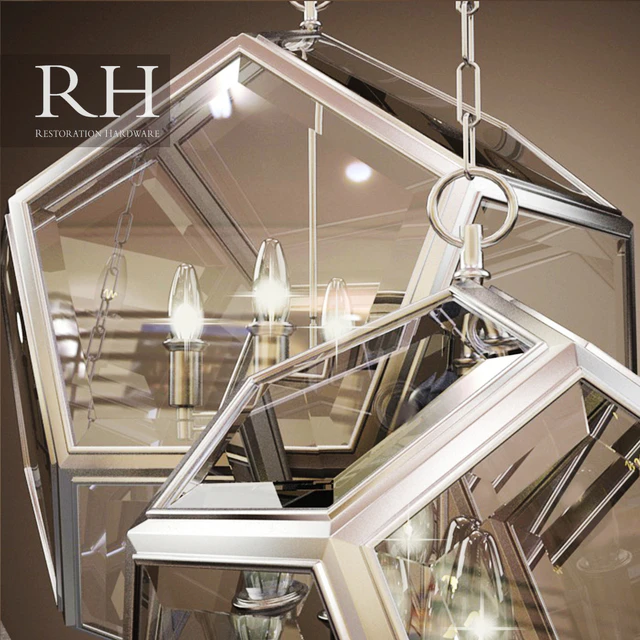RH GEOMETRIC GLOBE PENDANT (3 size) — Скачать