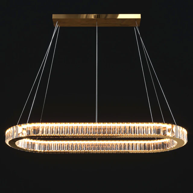 Modern Crystal Long Chandelier — Скачать