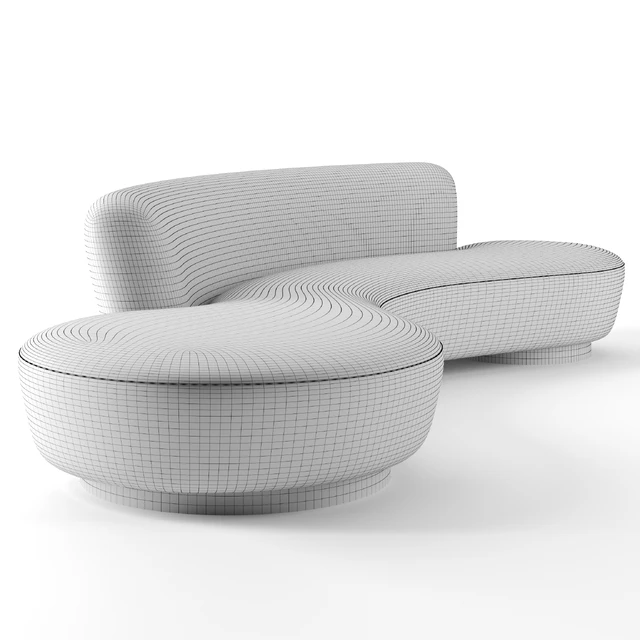 Serpentine Sofa by Vladimir Kagan — Descargar