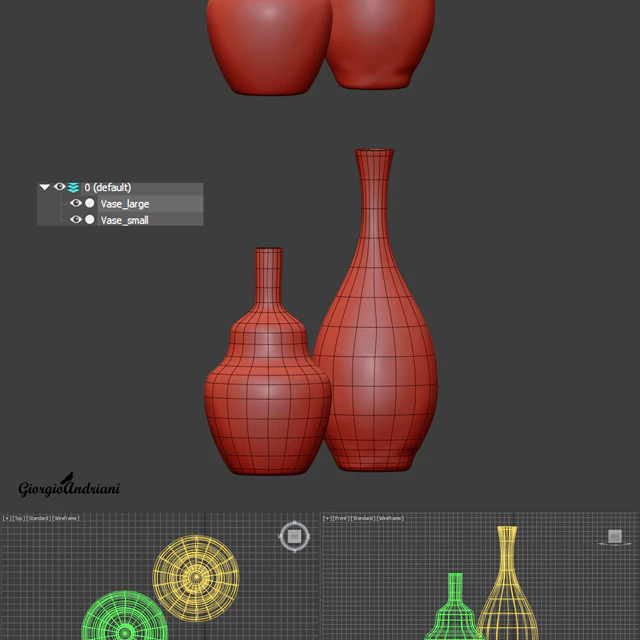 Tessuti Battuti vases — Скачать