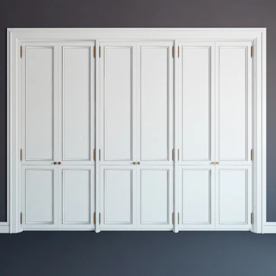 Встроенный шкаф 09\fitted wardrobe 09 — Вид 1