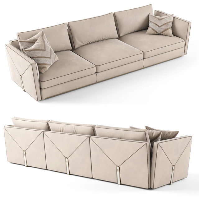 Visionnaire Bastian 3 seater sofa 02 — Скачать
