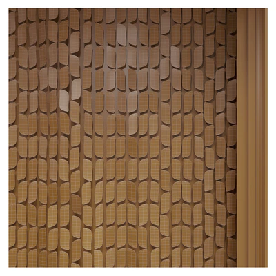 Panel behind the headboard "Hauberk" — Ver 2