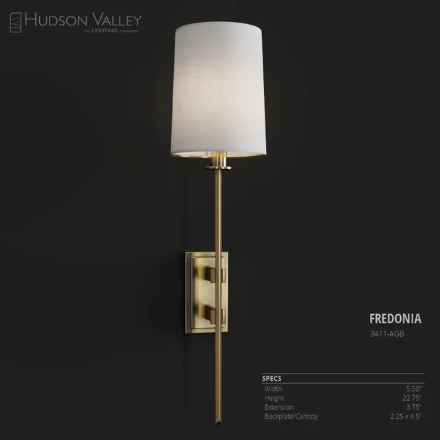 Hudson Valley Lighting Fredonia — Descargar