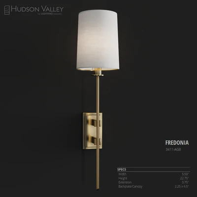 Hudson Valley Lighting Fredonia — Ver 1
