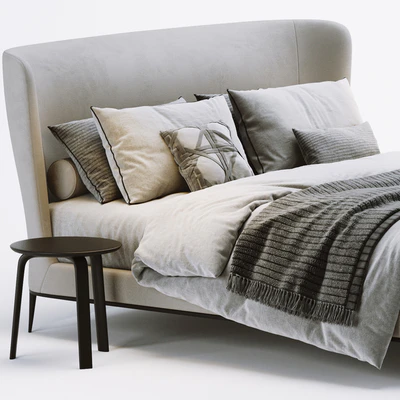 Poliform Gentleman Bed — Ver 2