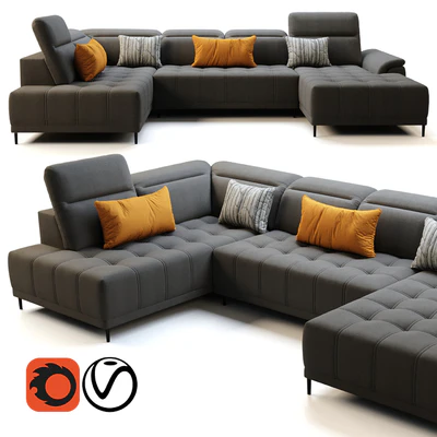 Wersal Calvaro XL Sofa — Вид 1