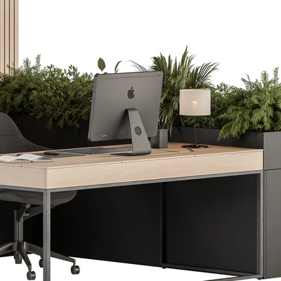 Manager Desk - Office Furniture 409 — Ver 4