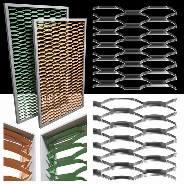 Expanded metal stainless (radial & arc) — Descargar