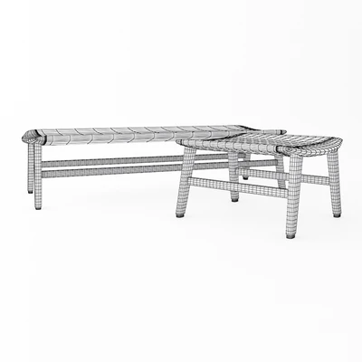 Minotti Fynn Bench — Вид 2