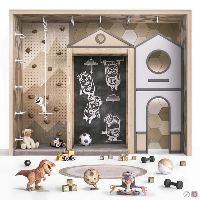 Toys , decor and furniture for nursery 129 — Descargar