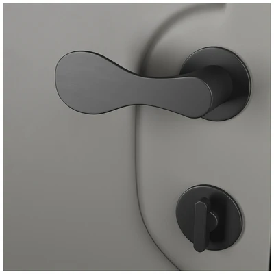 Interior door SOFTFORM with smooth coplanar platband "Volkhovets" — Ver 4