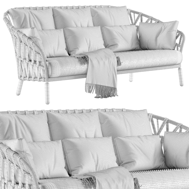 Varaschin Emma Cross sofa — Descargar