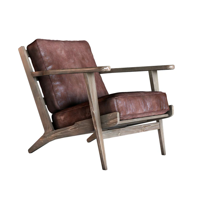 RAYLAN LEATHER ARMCHAIR — Descargar