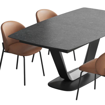 Boconcept Alicante table Princeton chair — Ver 3