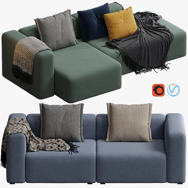 Hay Mags 2.5 Seater Combination 1 — Descargar