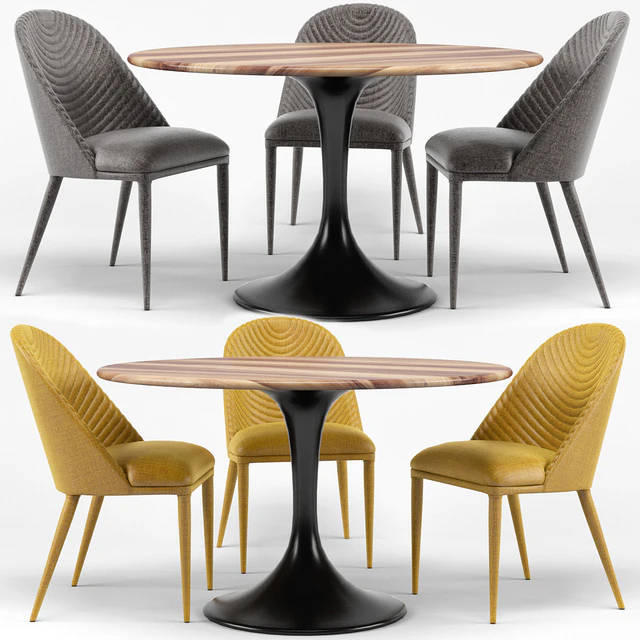 Amarelo Chair, Thor Dining Table — Descargar