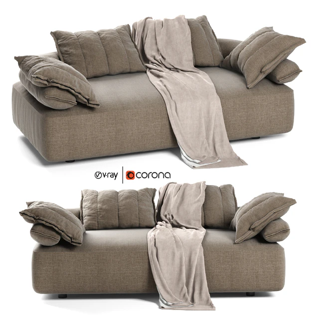 Flick Flack Modular Sofa Ditre Italia 215cm — Скачать