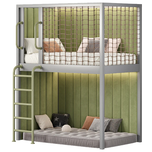 Designer two-level bed Kids room 23 — Descargar