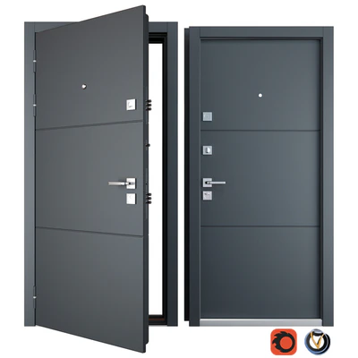 Entrance metal door Gordon (Favorit) — Ver 1