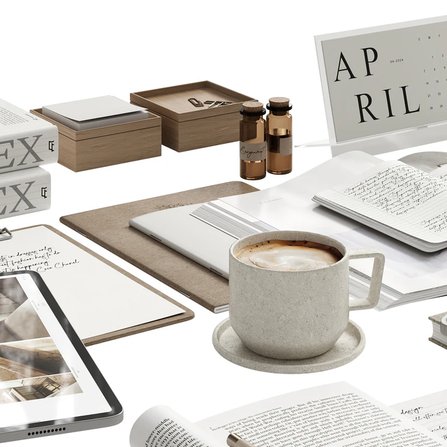White decor for the workplace — Descargar