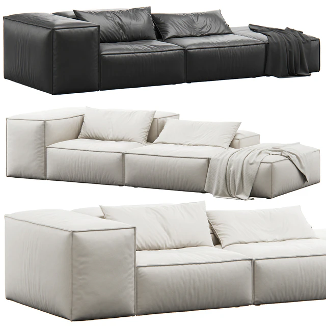Extrasoft Sofa by Living Divani Comp 4 — Скачать