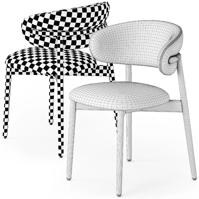 Calligaris Oleandro wood chair — Descargar