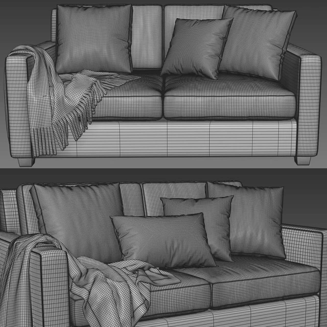 West Elm Henry 2 Seater — Скачать